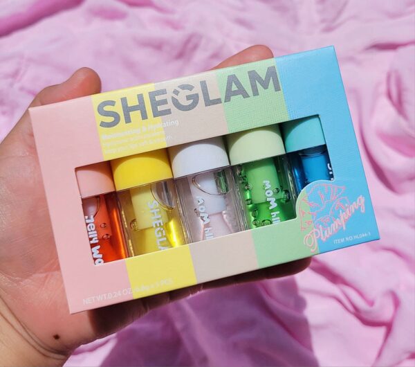 SHEGLAM set Lip oil de sabores