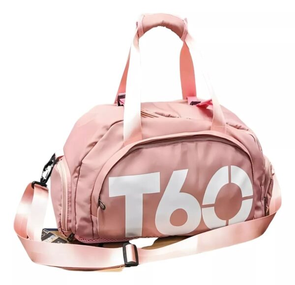 Bolso deportivo T60 Fitness - Rosa - Imagen 4